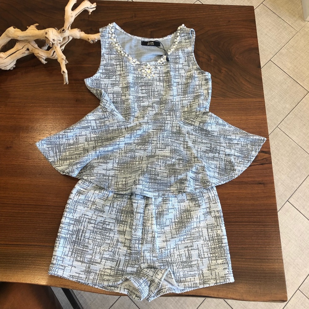 Love Junkie Top and Shorts Set